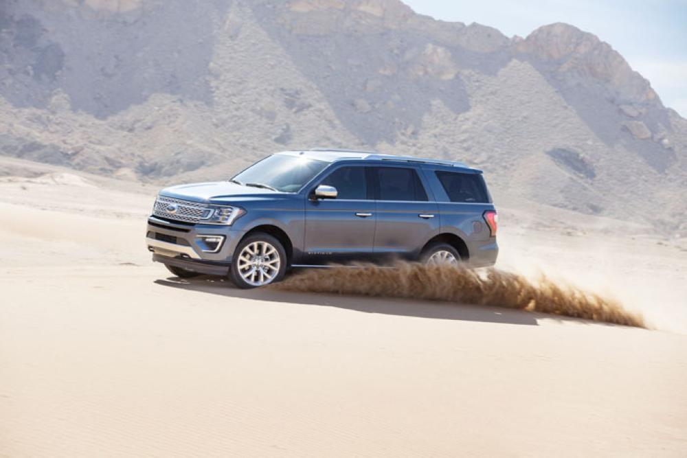 New-generation Expedition’s tailored Terrain Management System masters any surface 
