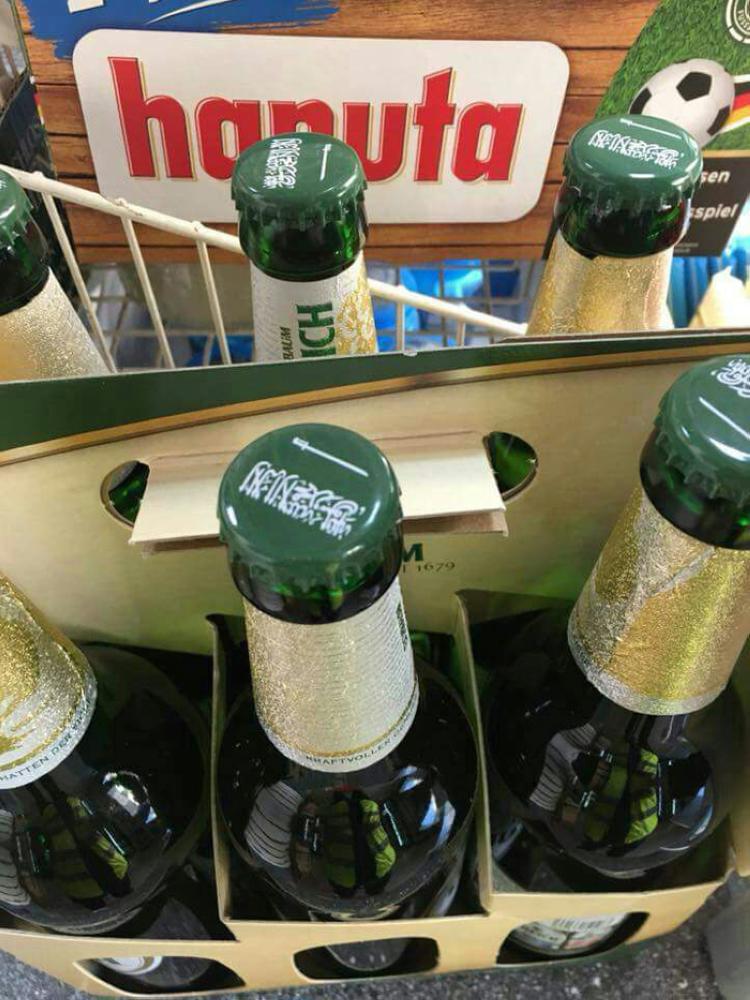 Saudi flag on German beer bottle cap disturbs Muslims