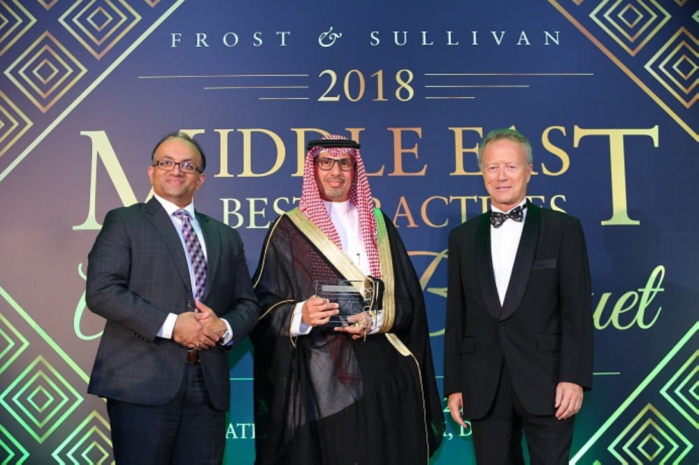 AMNCO was named ‘2018 KSA Manned Guarding Company of the Year Award’ at the 2018 Frost & Sullivan Middle East Best Practices Awards Banquet at Atlantis, The Palm in Dubai. —  Courtesy photo 