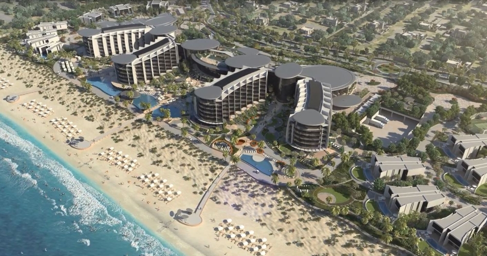 Aerial view - Jumeirah at Saadiyat Island Resort