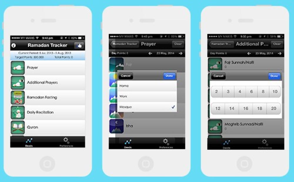 Five mobile applications for ramadan