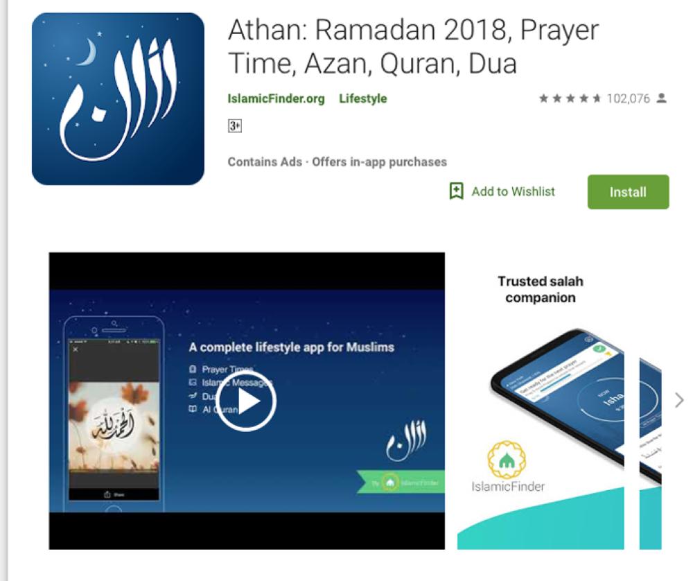 Five mobile applications for ramadan