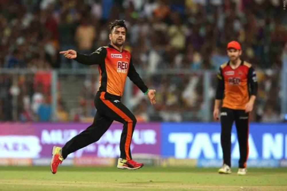 Afghan teenager Rashid Khan plundered quick-fire runs and took three crucial wickets Friday to take Sunrisers Hyderabad into the Indian Premier League final. 