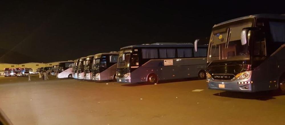 Makkah's public transport system
ferries over 1 million pilgrims daily