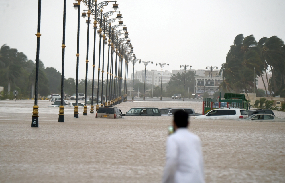 General view after Cyclone Mekunu in Salalah, Oman. — Reuters
