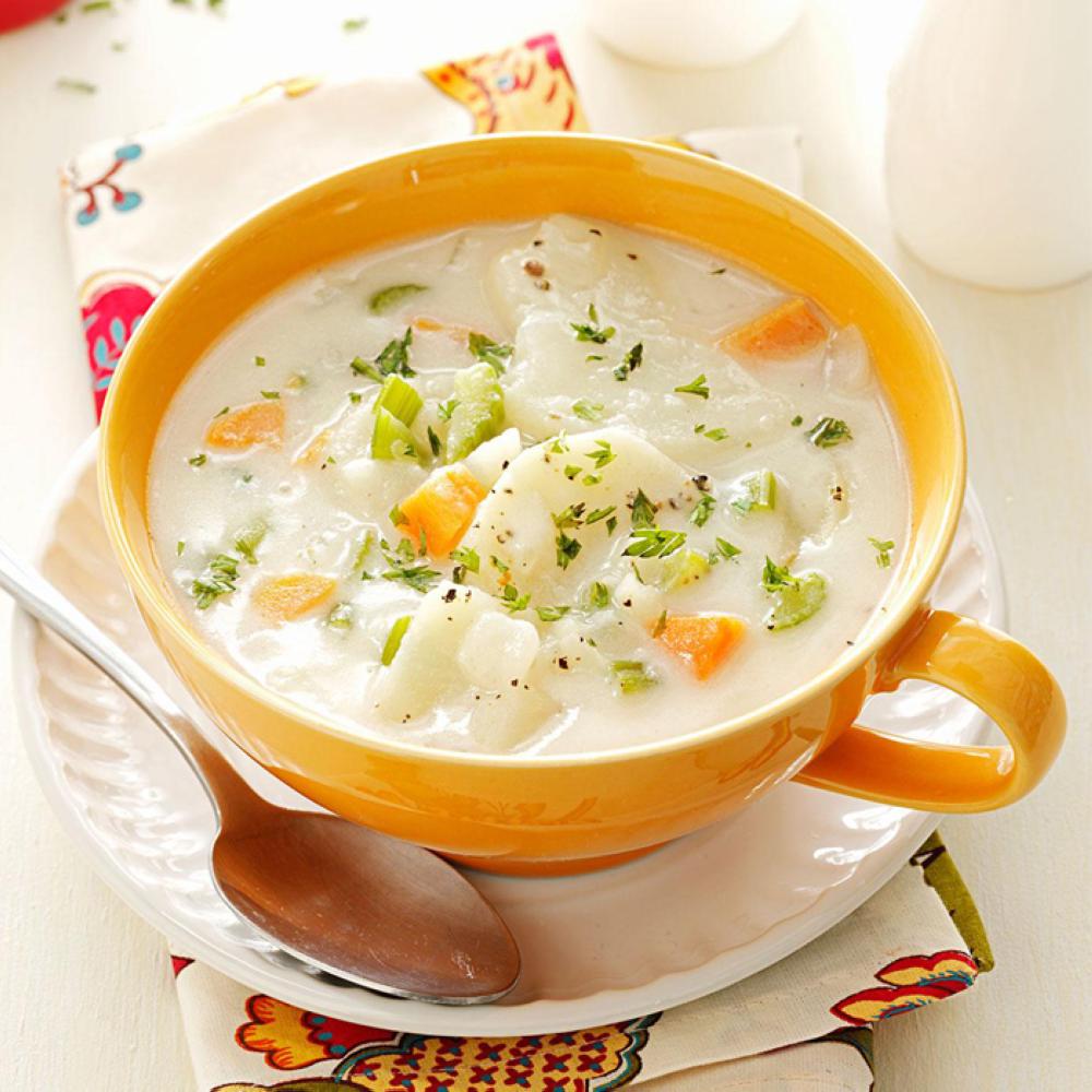 Healthy soups for breaking the fast