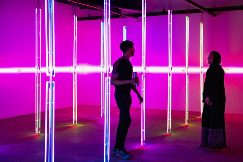 Athr unveils immersive art exhibition — Through the spectrum