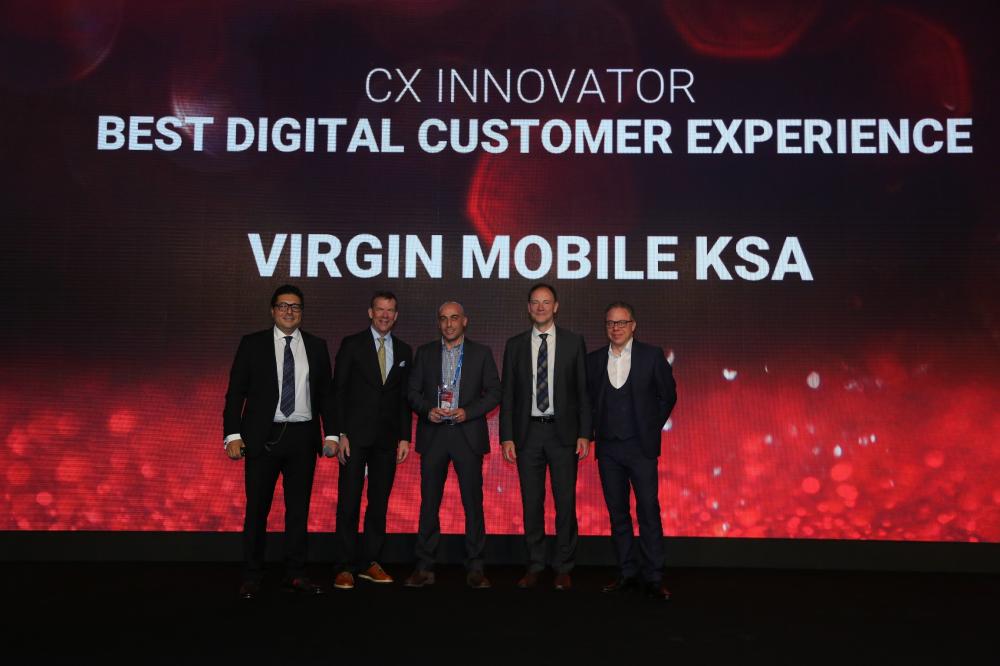 Virgin Mobile KSA wins 
Best Mideast Co Award