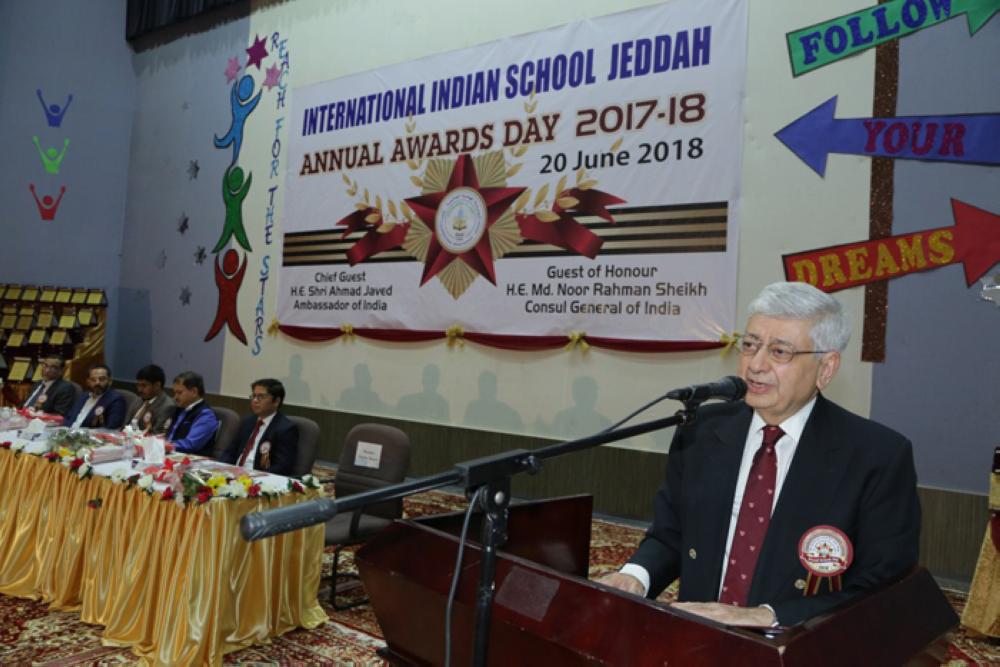 Be wary of lurking dangers in social media, envoy Javed tells students