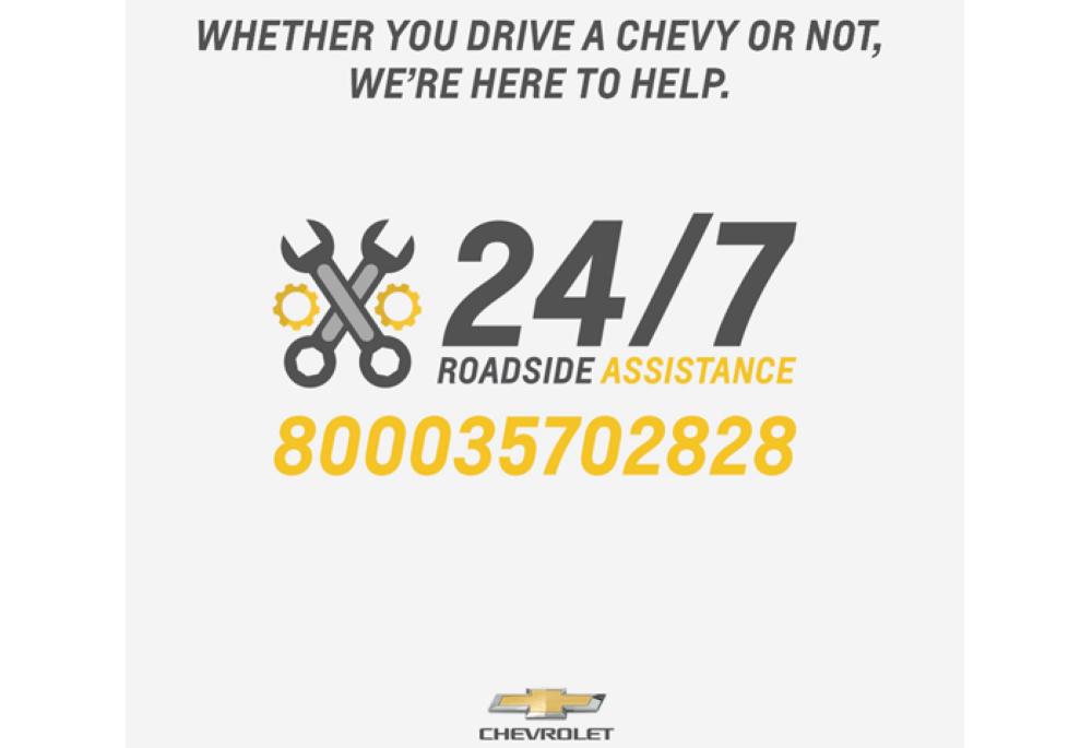 Chevrolet offers 24/7 roadside 
help to women drivers in KSA