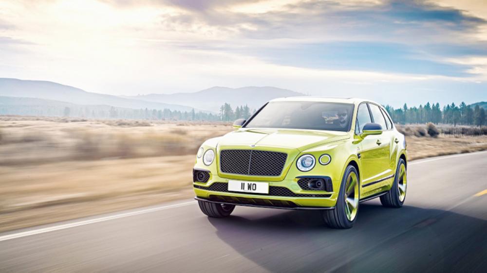 Bentayga breaks SUV  record at Pikes Peak