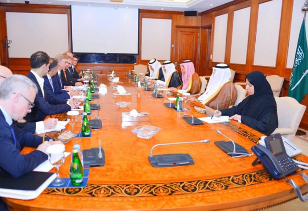 Al-Jubeir receives US Senior Policy Advisor Hook