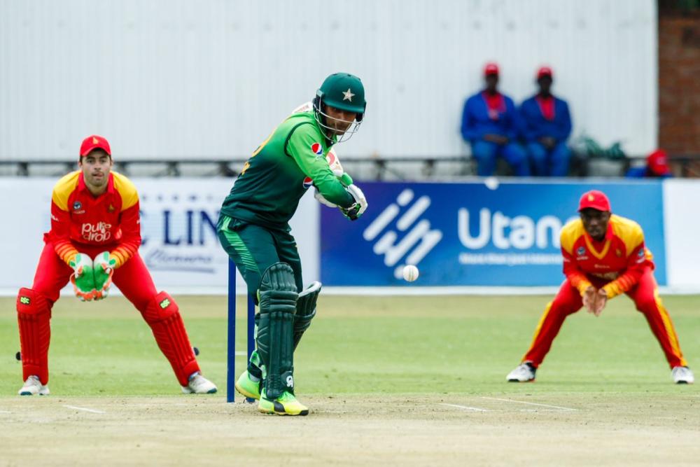 Pakistan opener Fakhar Zaman continued to batter Zimbabwe's bowlers on Friday, hitting an unbeaten double century in Pakistan's record-breaking innings.