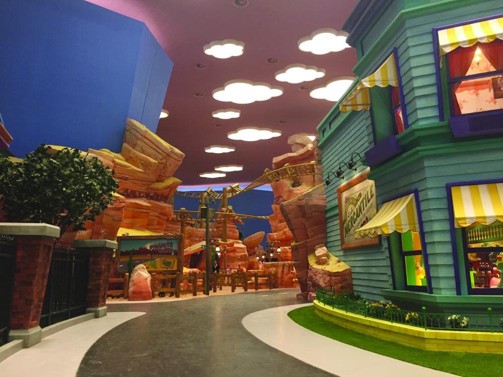 Warner Bros. World Abu Dhabi 
theme park open to the public