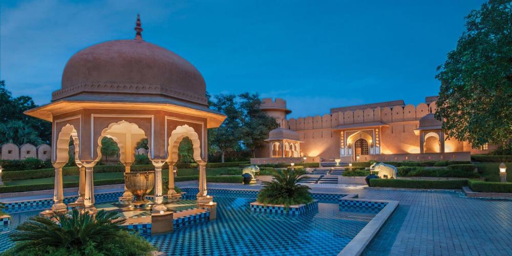 Exotic Vacations — Discover The Royal Oberoi Rajvilas, Jaipur