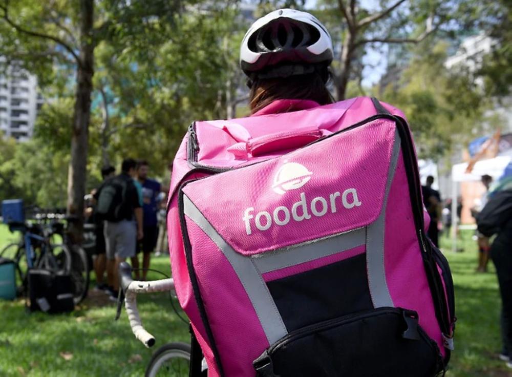 File photo of a Foodora delivery personnel. Food delivery service Foodora is pulling out of Australia this month, with the Germany-based firm saying it is shifting focus to other markets months after being hit with lawsuits over its treatment of workers.