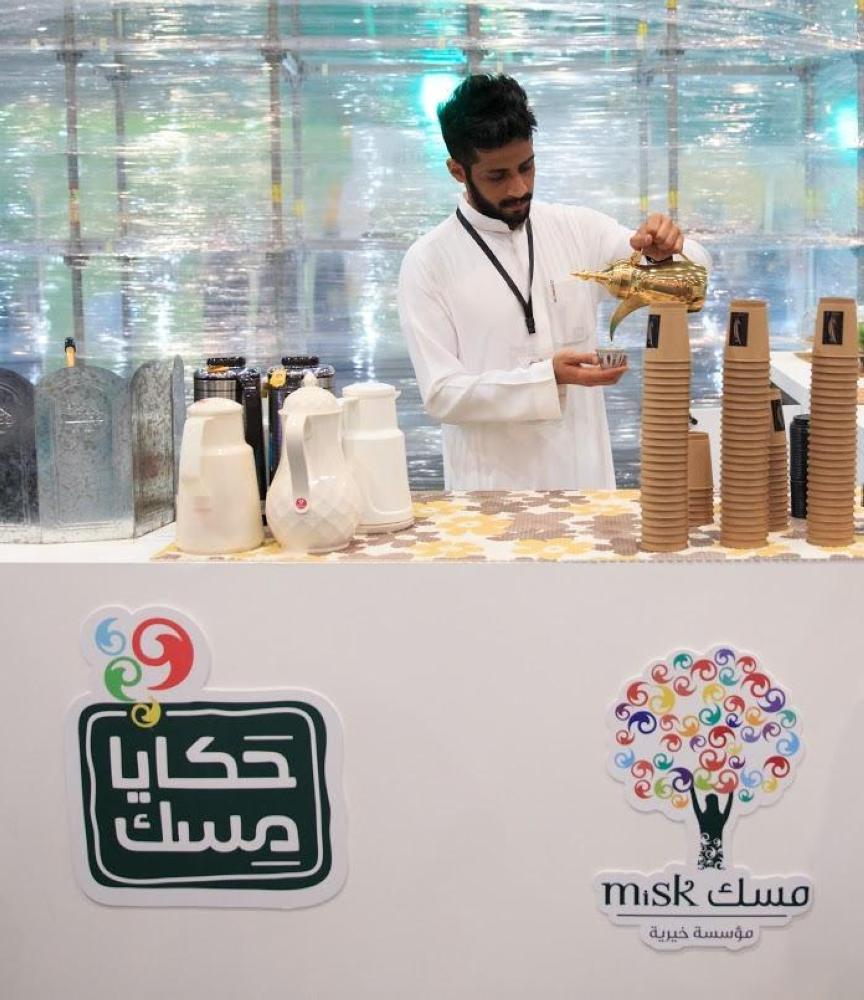 Ziad Al-Ruqi was a participant at the tenth edition of the Hakaya Misk Festival in Riyadh.