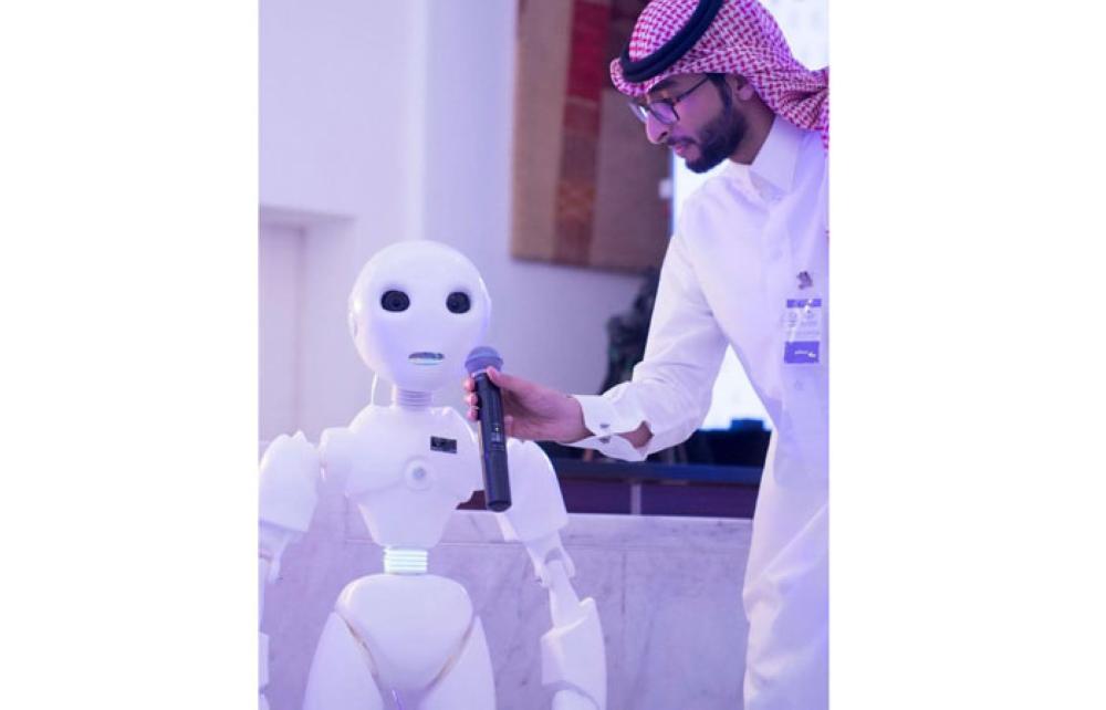 Robot communicates in Saudi dialect