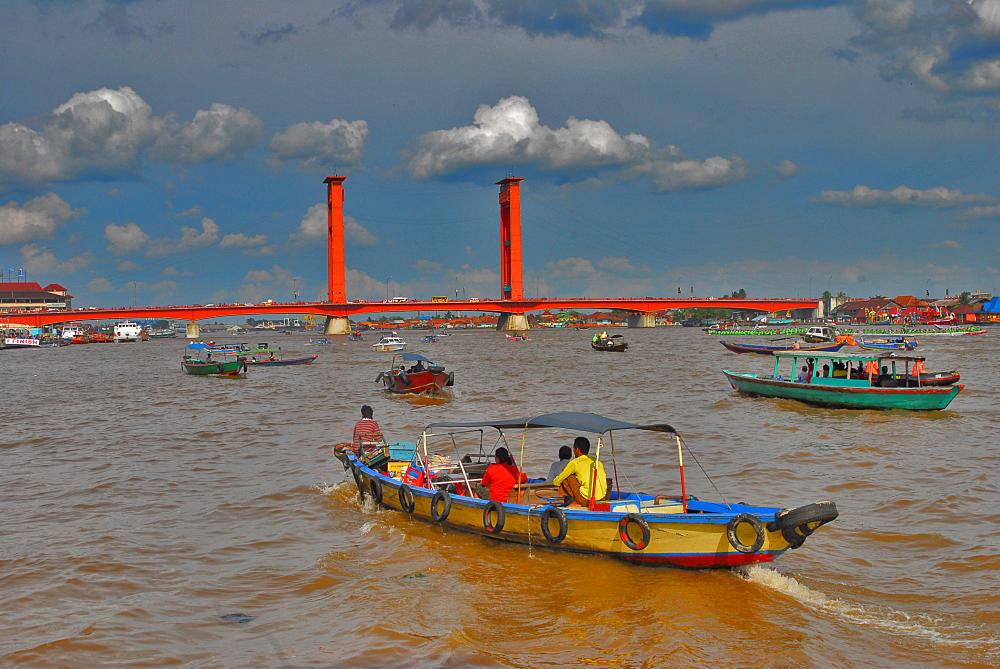 Ampera Bridge – Musi River