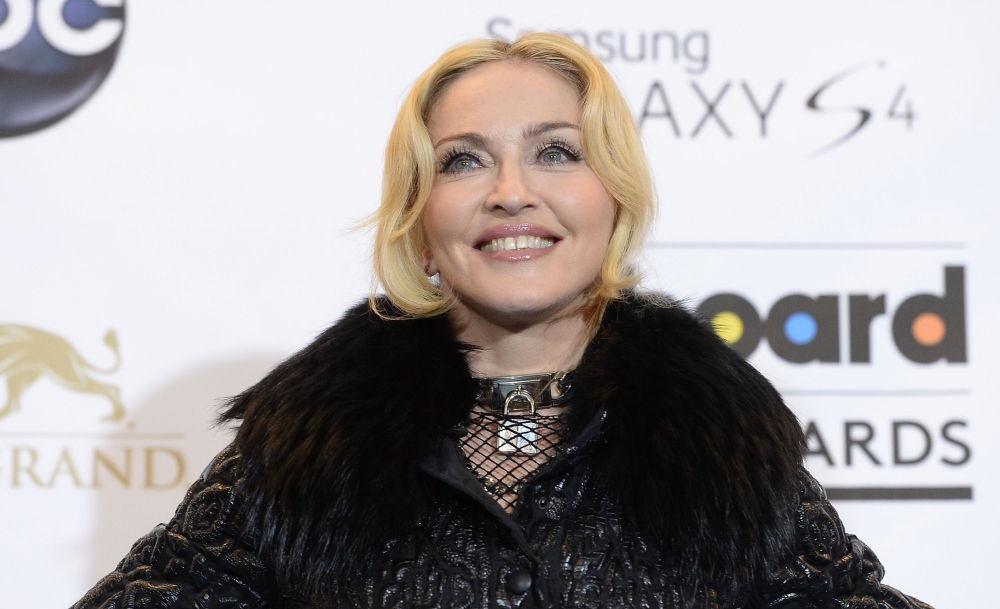 Madonna poses in the press room during the 2013 Billboard Music Awards at the MGM Grand Garden Arena in Las Vegas, Nevada, in this May 19, 2013 file photo. — AFP