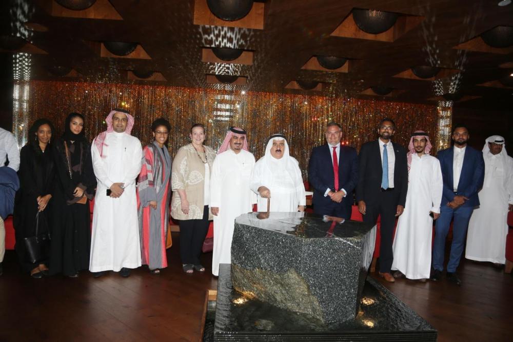 Prominent businessman Abdul Khaliq Saeed hosted a farewell party to honor British Consul General Barrie Peach, who is leaving the Kingdom following the completion of his tenure. — Okaz/SG photo