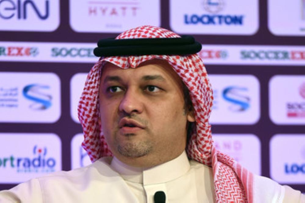Saudi Football Federation chief Adel Ezzat, seen in this file photo, resigned on Saturday while expressing his intention to run for the presidency of the Asian Football Confederation (AFC).