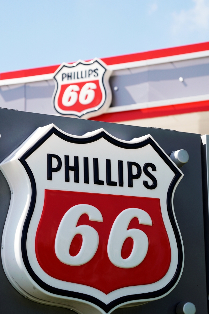 File photo shows a Phillips 66 gas station in Superior, Colorado, US. — Reuters