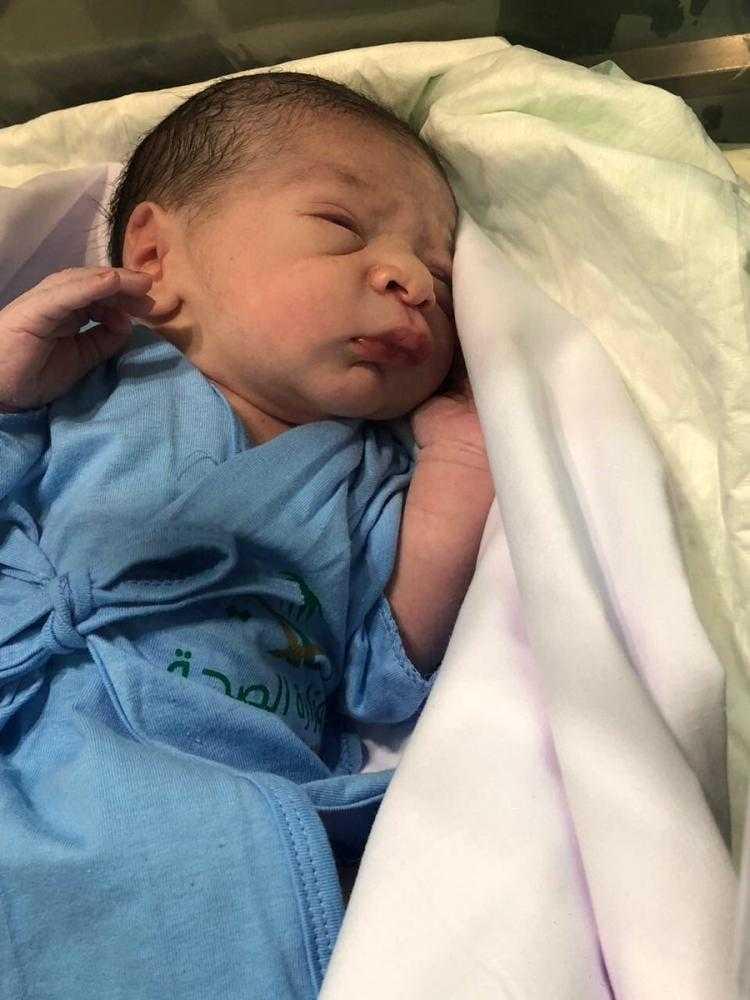Waddah, first baby boy to be born in Arafat