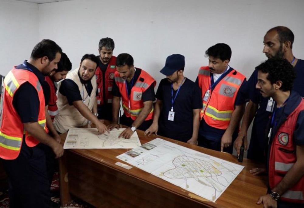 66 Red Crescent teams in action