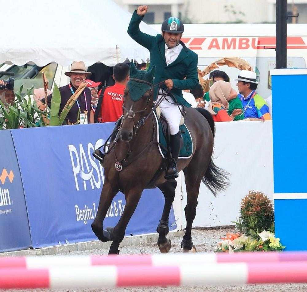 Kingdom clinches gold at Jakarta Asiad