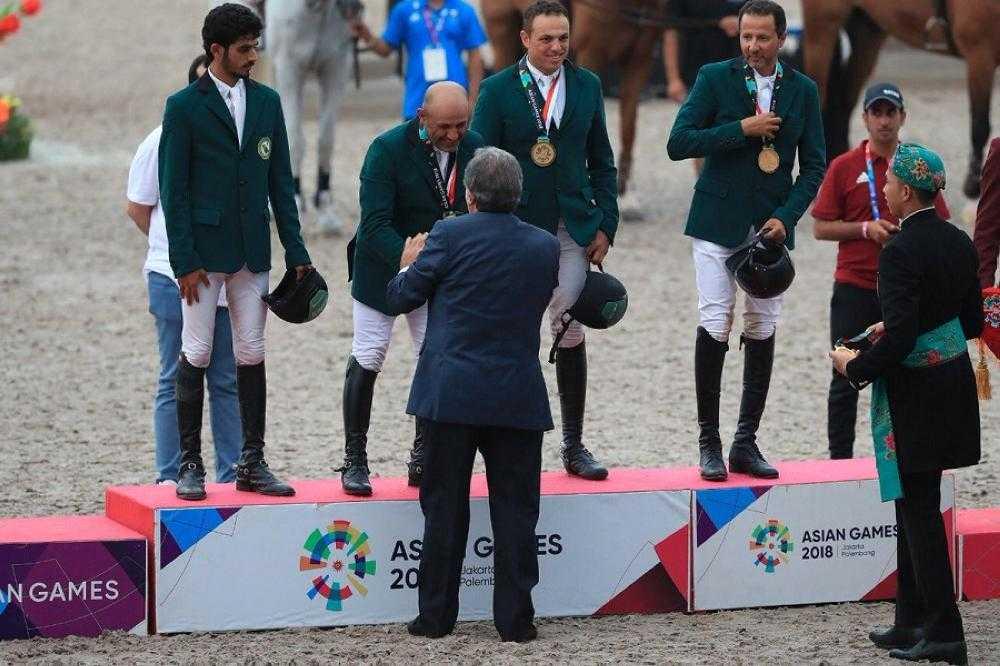 Kingdom clinches gold at Jakarta Asiad