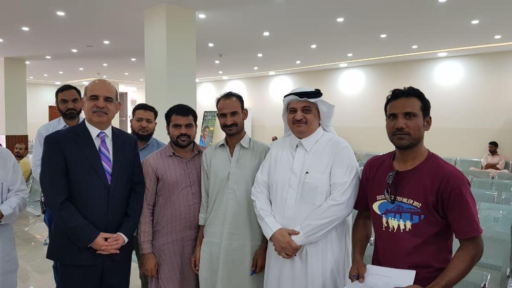 Saudi Ambassador Nawaf
visits Pakistan Embassy