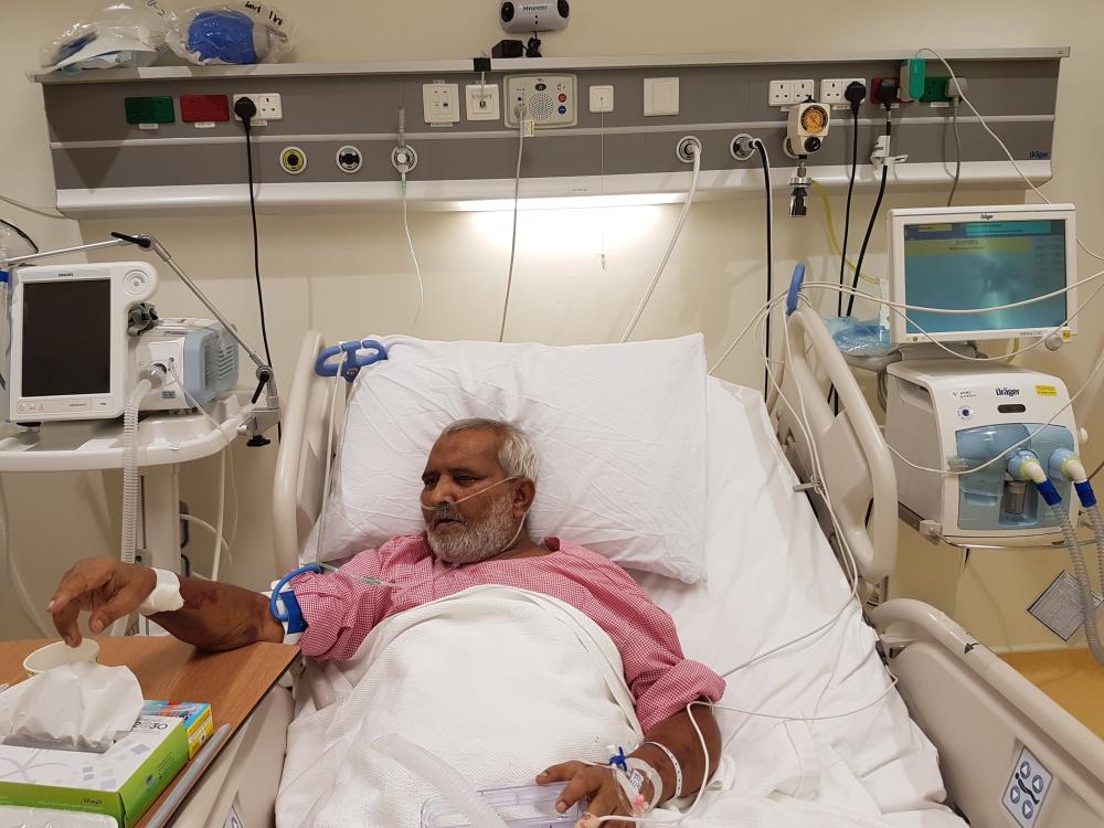 A Keralite survives health
scare, but misses the Haj