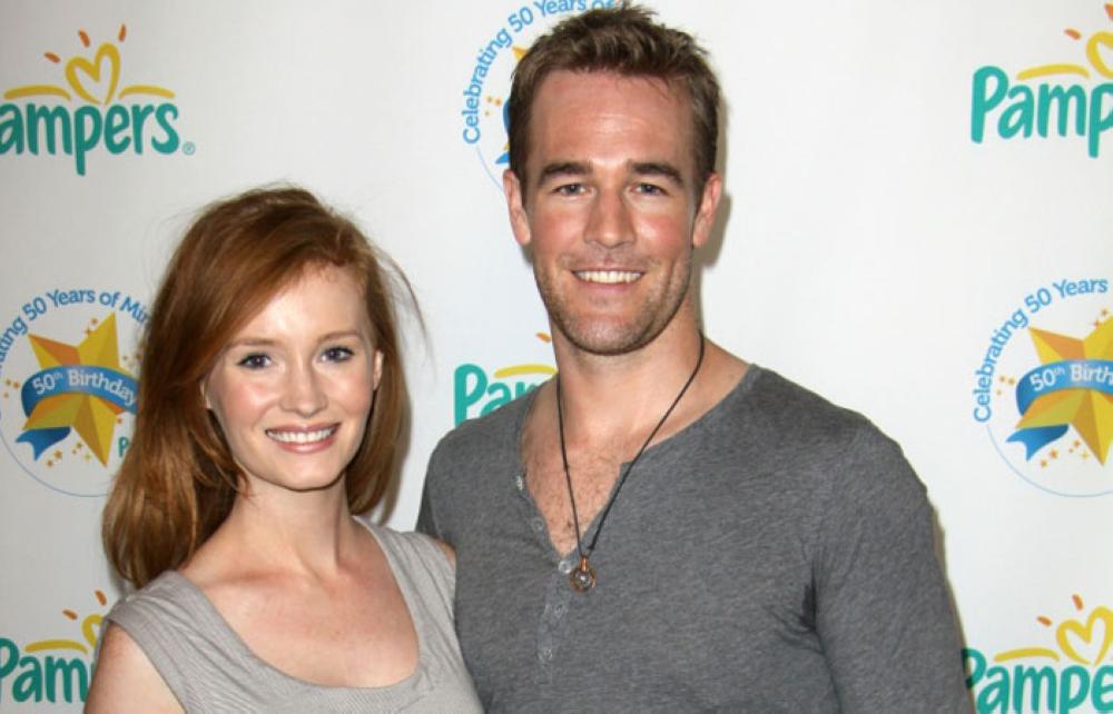 Kimberly Brook and James Van Der Beek