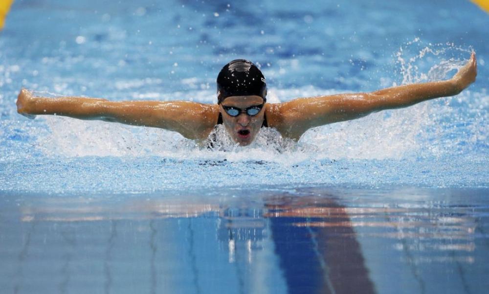 Kirsty Coventry of Zimbabwe swims in her women's 200m individual medley semi-final during the London 2012 Olympic Games at the Aquatics Centre, in this file photo. — Reuters
