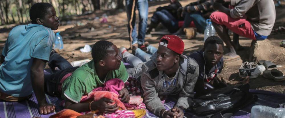 


Migrants aiming to cross to Europe take shelter in a forest overlooking Masnana, on the outskirts of Tangier, Morocco. — Courtesy photo