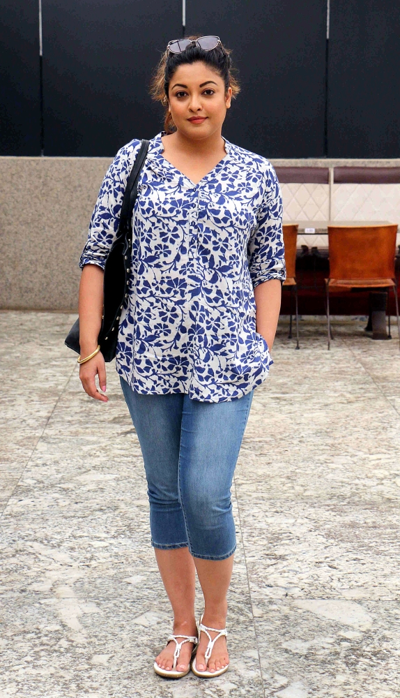 Bollywood actress Tanushree Dutta poses for a picture during a news conference in Mumbai, India, in this Sept. 27, 2018 file photo. — AFP