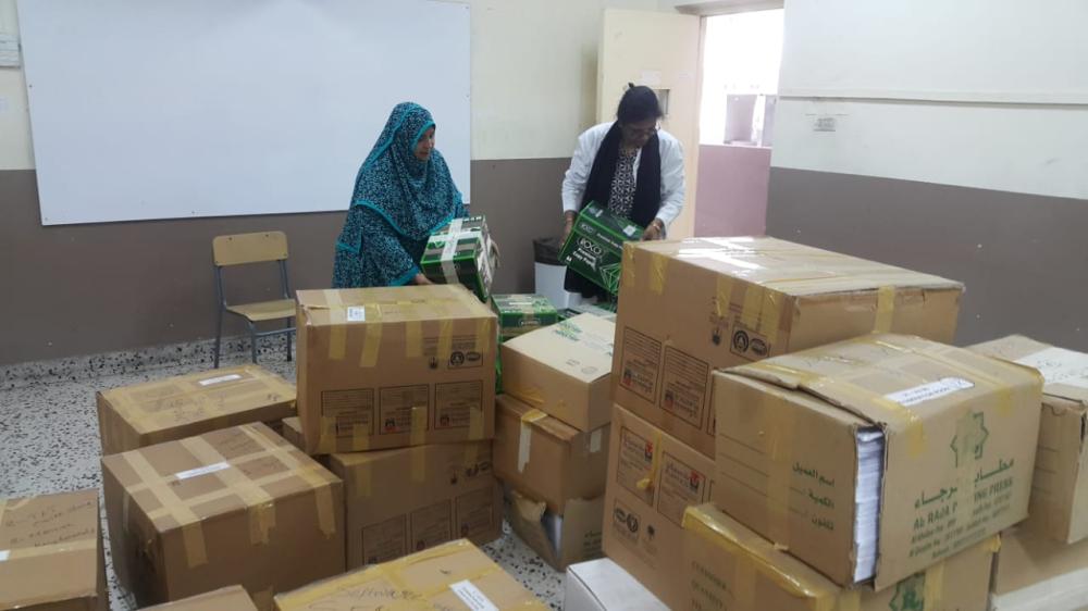 


The students of the International Indian School Jeddah wear a gloomy look after the news of vacating the campus was announced at the school auditorium on Thursday.