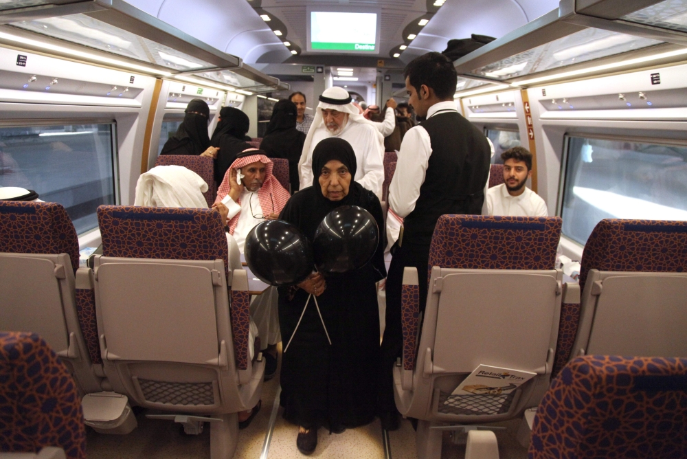 Haramain train opens to public