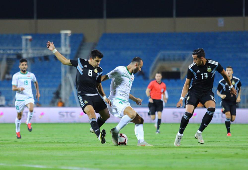 Four-goal Argentina too strong for Iraq in Saudi friendly
