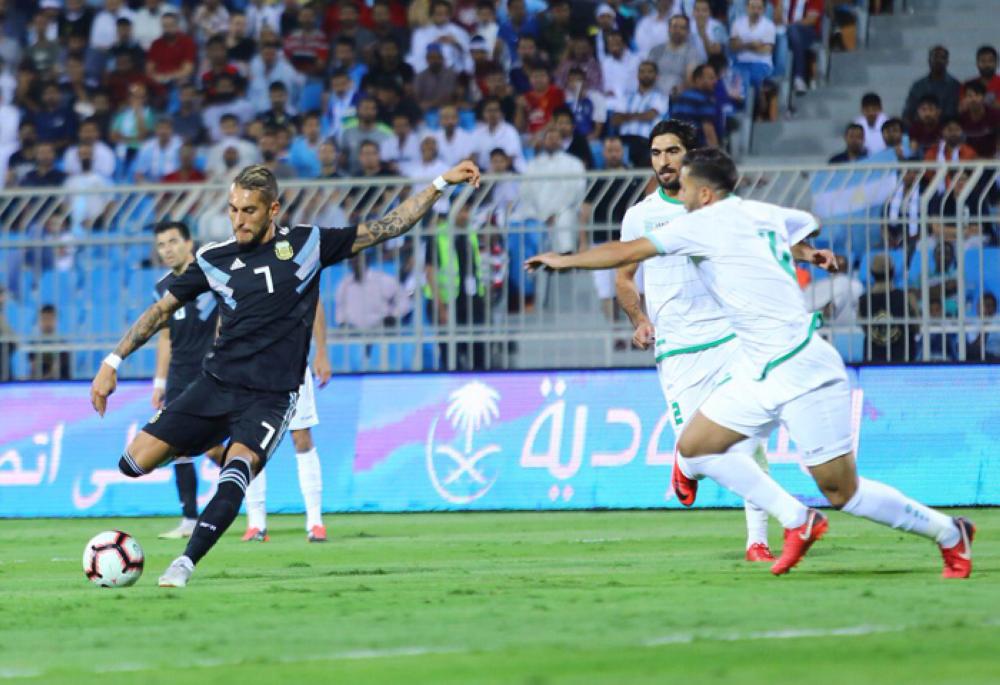 Four-goal Argentina too strong for Iraq in Saudi friendly