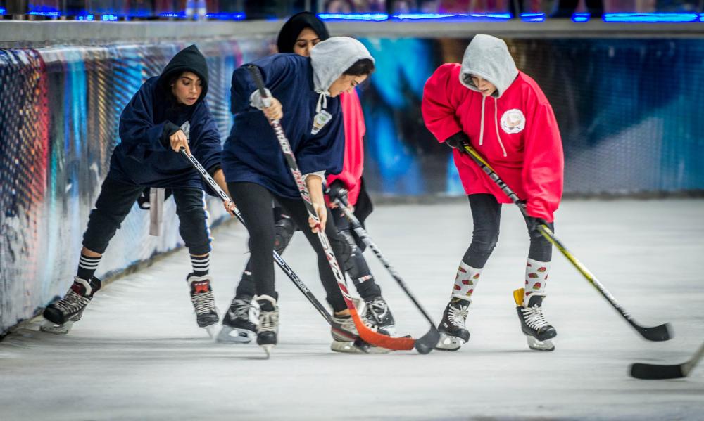 First Saudi female hockey team to break the ice with a license