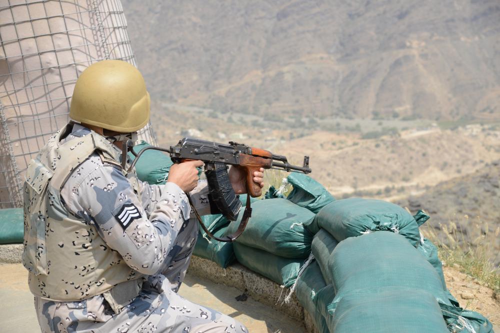 


The Border Guard soldiers are on constant watch-out to prevent any incursions through the border.
