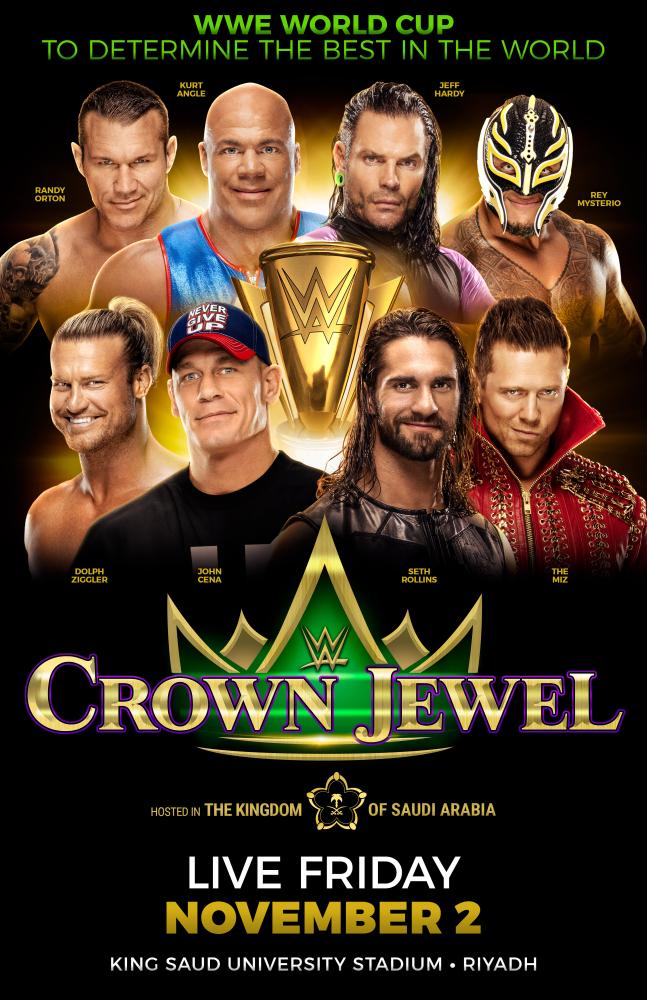 Eight-man World Cup at WWE Crown Jewel