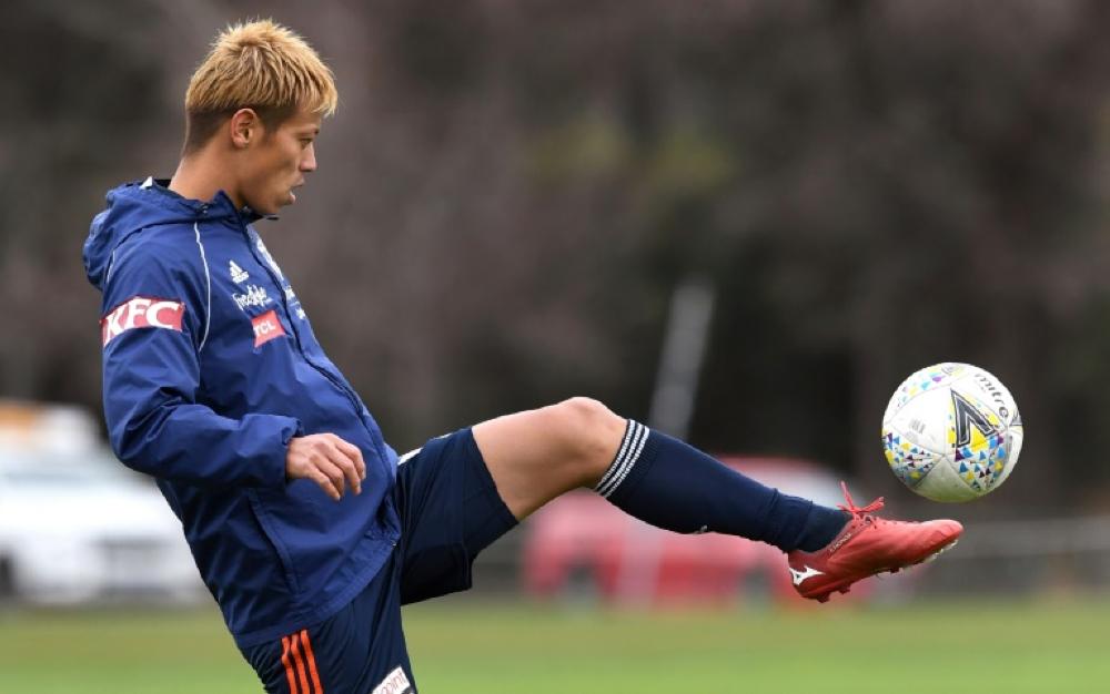 Japan star Keisuke Honda signed for Melbourne Victory ahead of the start of Australia's A-League season. — AFP