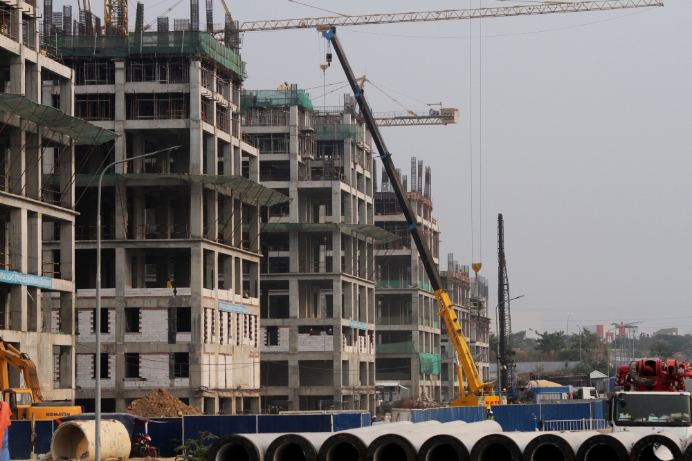 Constructions of new apartments of the the Meikarta real estate project in Bekasi, Indonesia. — Reuters