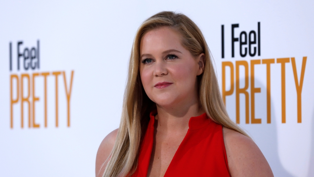 


Cast member Amy Schumer poses at the premiere of “I Feel Pretty” in Los Angeles, California. — Reuters file photo