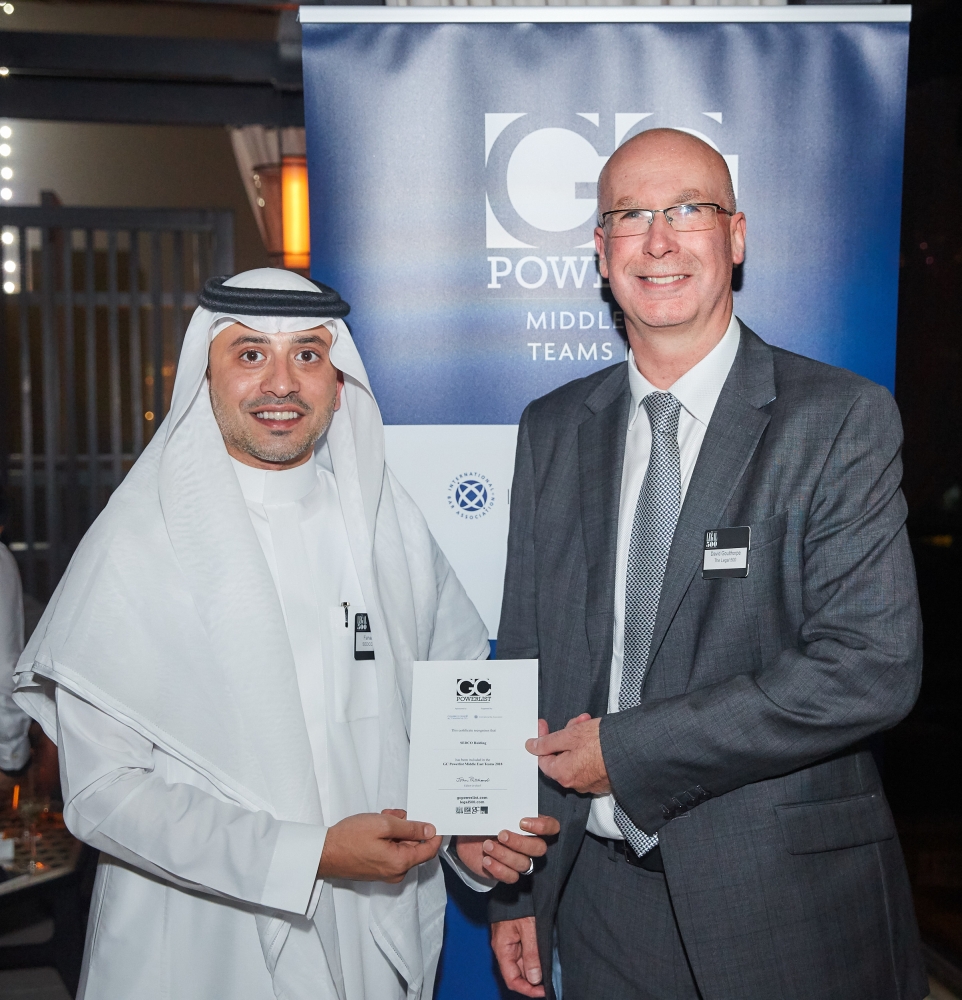 SEDCO’s Legal Advisor Fahad Makki receives the award