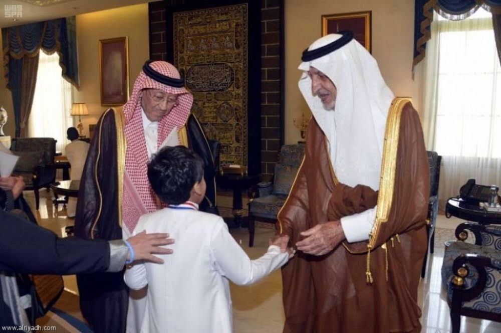 


Makkah Emir Prince Khaled Al-Faisal receives autistic children. — File photo
