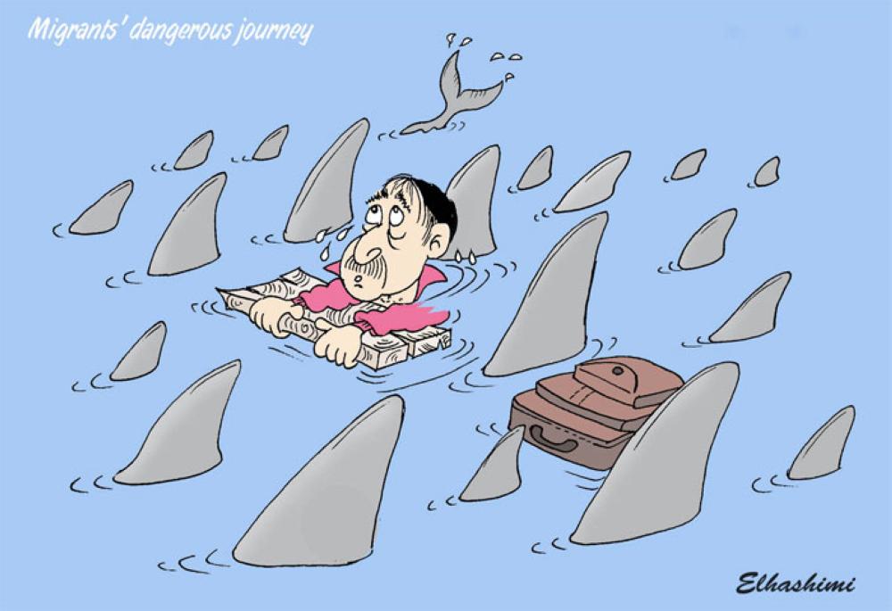 Migrants’ dangerous journey